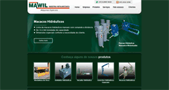Desktop Screenshot of mawil.ind.br